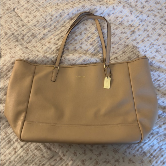 Coach Saffiano City Tote - Picture 1 of 7